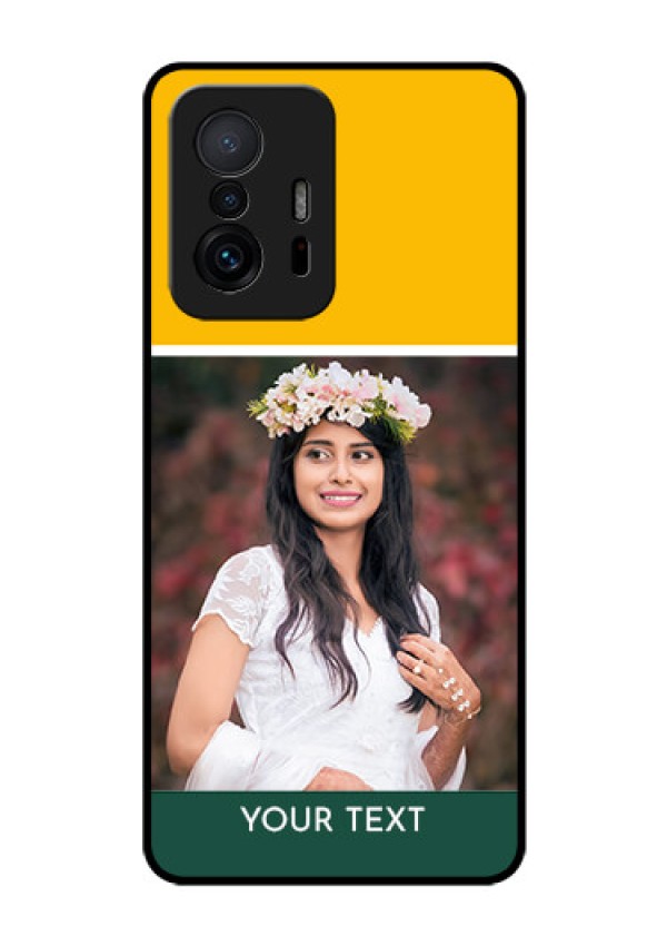 Xiaomi 11T Pro 5G Photo Printing on Glass Case - Love You Design