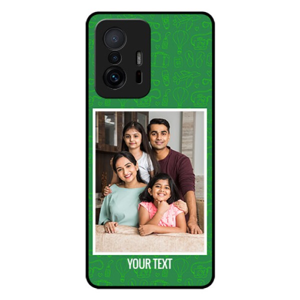 Xiaomi 11T Pro 5G Personalized Glass Phone Case - Picture Upload Design Xiaomi 11T Pro 5G Personalized Glass Phone Case - Picture Upload Design