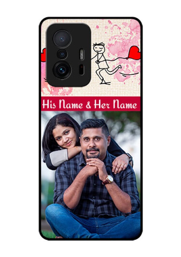 Xiaomi 11T Pro 5G Photo Printing on Glass Case - You and Me Case Design