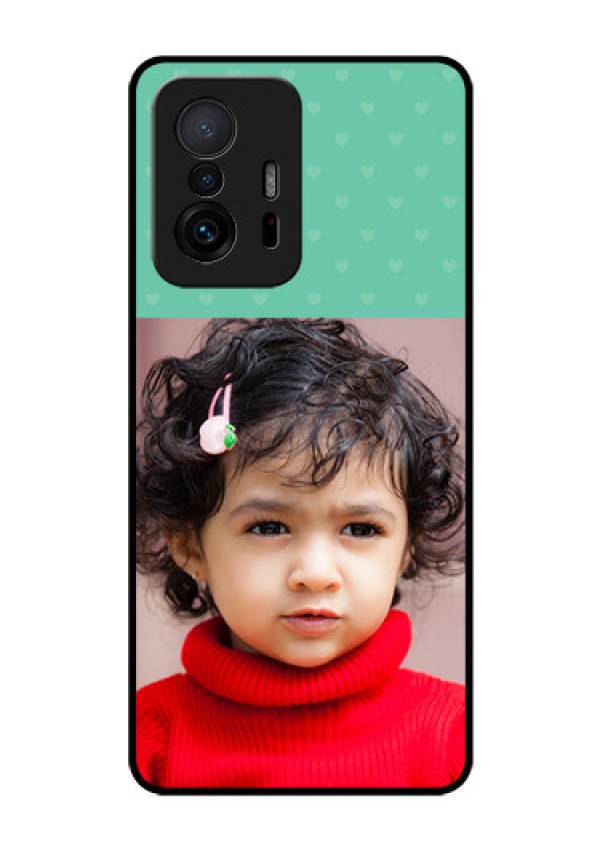 Xiaomi 11T Pro 5G Custom Glass Phone Case - Lovers Picture Design