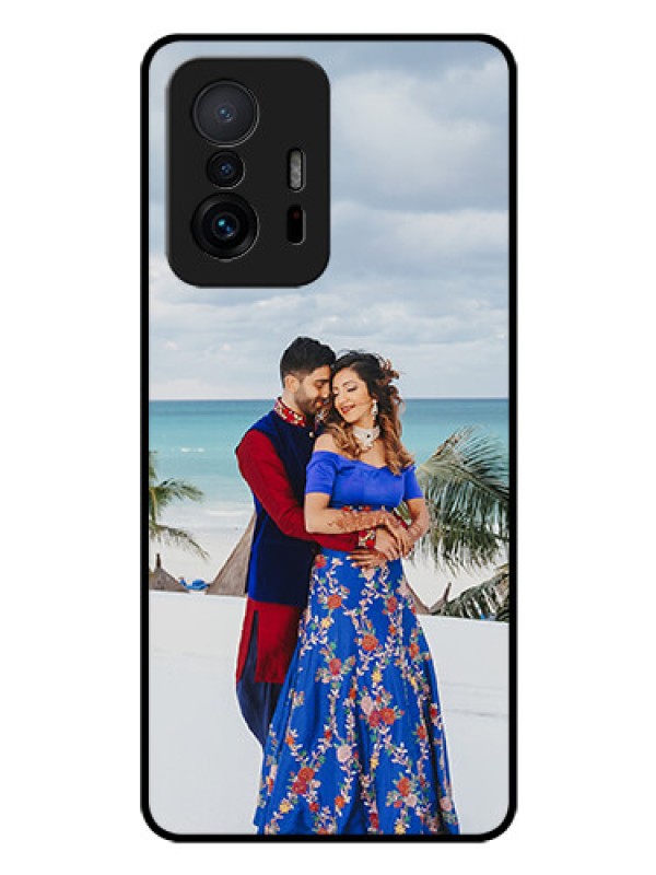 Custom Xiaomi 11T Pro 5G Photo Printing on Glass Case - Upload Full Picture Design
