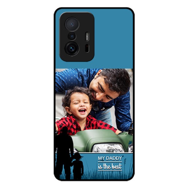 Xiaomi 11T Pro 5G Custom Glass Mobile Case - Best dad design