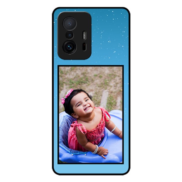 Xiaomi 11T Pro 5G Custom Glass Mobile Case - Wave Pattern Colorful Design Xiaomi 11T Pro 5G Custom Glass Mobile Case - Wave Pattern Colorful Design