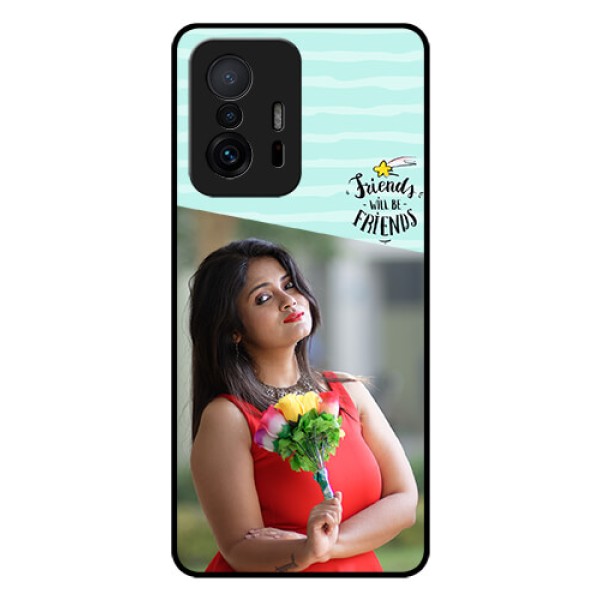 Xiaomi 11T Pro 5G Custom Glass Phone Case - Friends Picture Icon Design Xiaomi 11T Pro 5G Custom Glass Phone Case - Friends Picture Icon Design