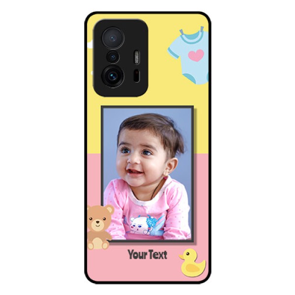 Xiaomi 11T Pro 5G Photo Printing on Glass Case - Kids 2 Color Design Xiaomi 11T Pro 5G Photo Printing on Glass Case - Kids 2 Color Design