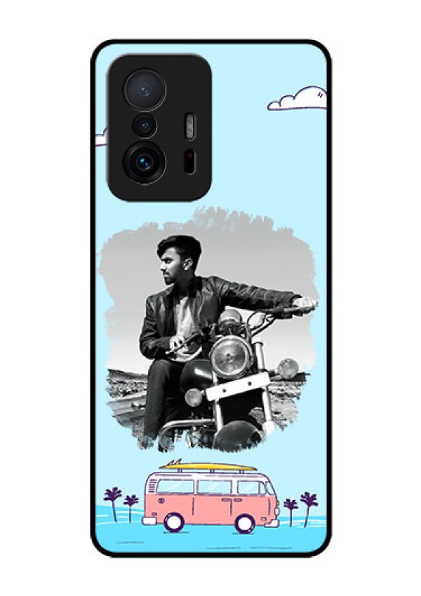 Xiaomi 11T Pro 5G Photo Printing on Glass Case - Travel & Adventure Design