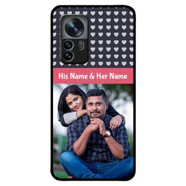 Xiaomi 12 Pro 5G Custom Glass Mobile Case - Love Symbols Design Xiaomi 12 Pro 5G Custom Glass Mobile Case - Love Symbols Design