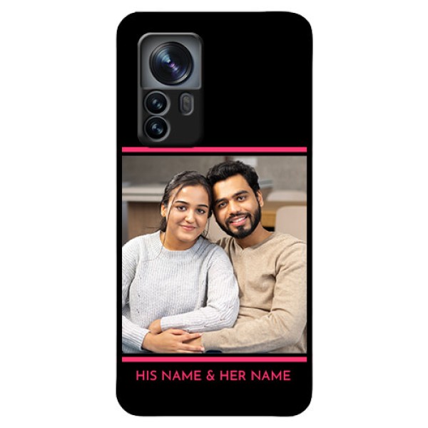 Xiaomi 12 Pro 5G Custom Glass Mobile Case - with Add Text Design