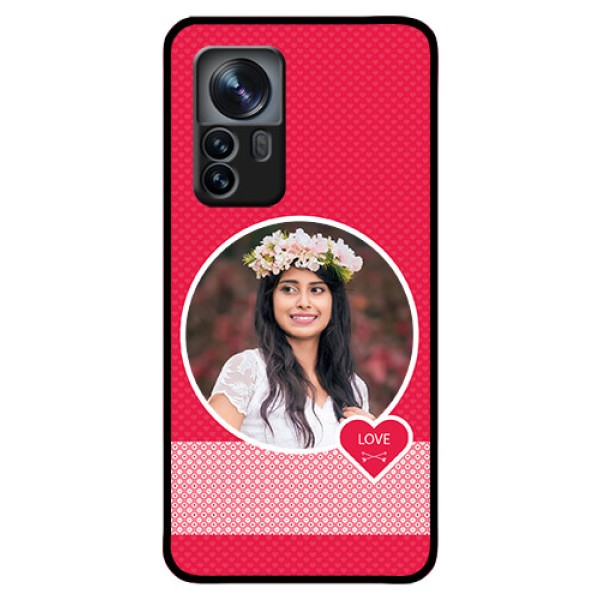 Xiaomi 12 Pro 5G Personalised Glass Phone Case - Pink Pattern Design Xiaomi 12 Pro 5G Personalised Glass Phone Case - Pink Pattern Design