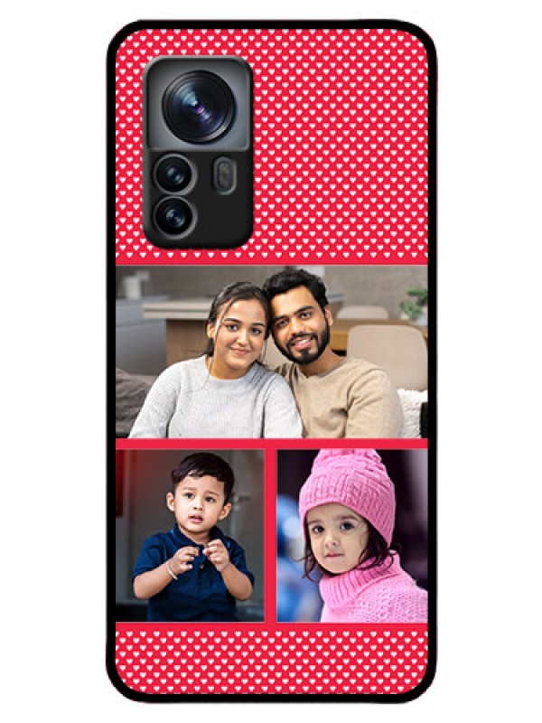 Custom Xiaomi 12 Pro 5G Personalized Glass Phone Case - Bulk Pic Upload Design