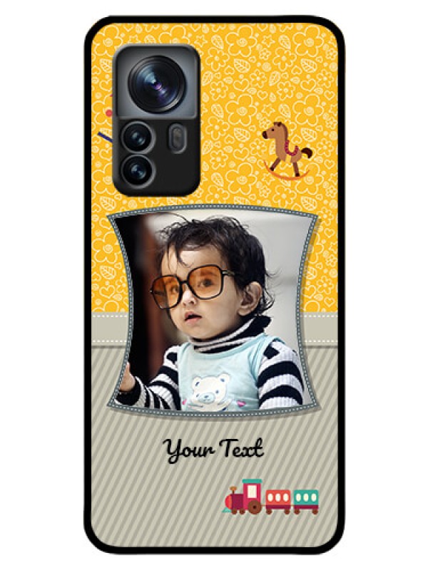 Custom Xiaomi 12 Pro 5G Personalized Glass Phone Case - Baby Picture Upload Design