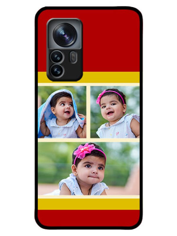 Custom Xiaomi 12 Pro 5G Custom Glass Mobile Case - Multiple Pic Upload Design