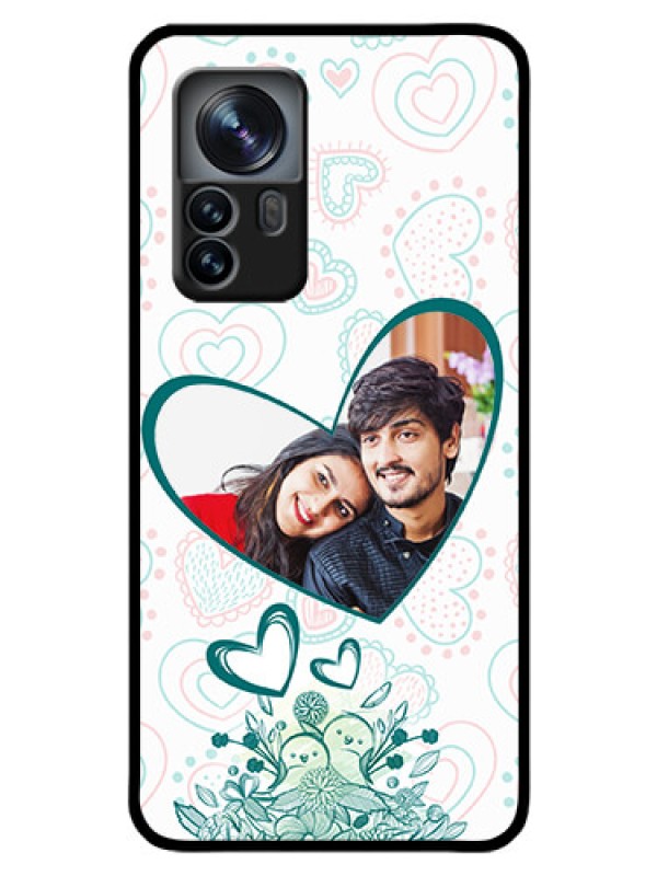 Custom Xiaomi 12 Pro 5G Photo Printing on Glass Case - Premium Couple Design