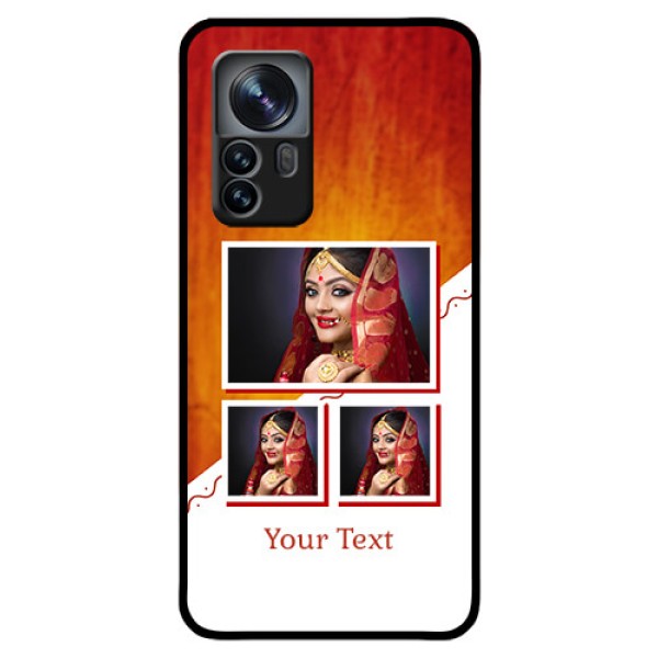 Xiaomi 12 Pro 5G Custom Glass Phone Case - Wedding Memories Design