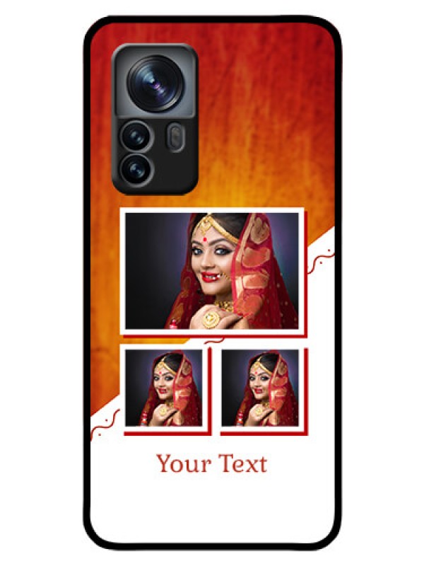 Custom Xiaomi 12 Pro 5G Custom Glass Phone Case - Wedding Memories Design