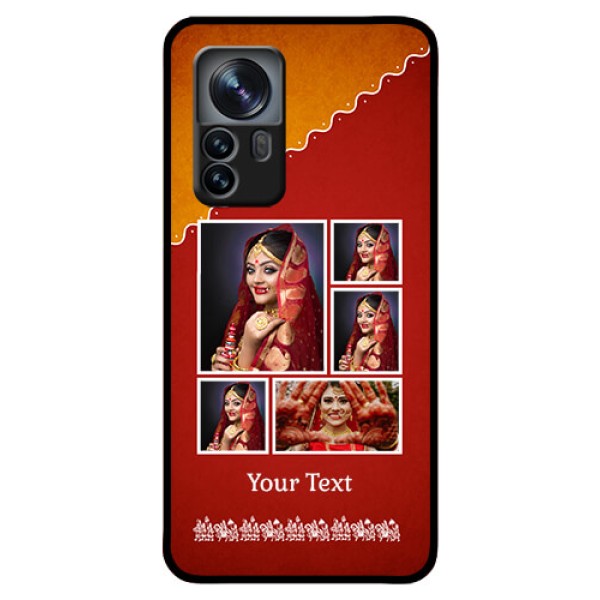 Xiaomi 12 Pro 5G Personalized Glass Phone Case - Wedding Pic Upload Design Xiaomi 12 Pro 5G Personalized Glass Phone Case - Wedding Pic Upload Design