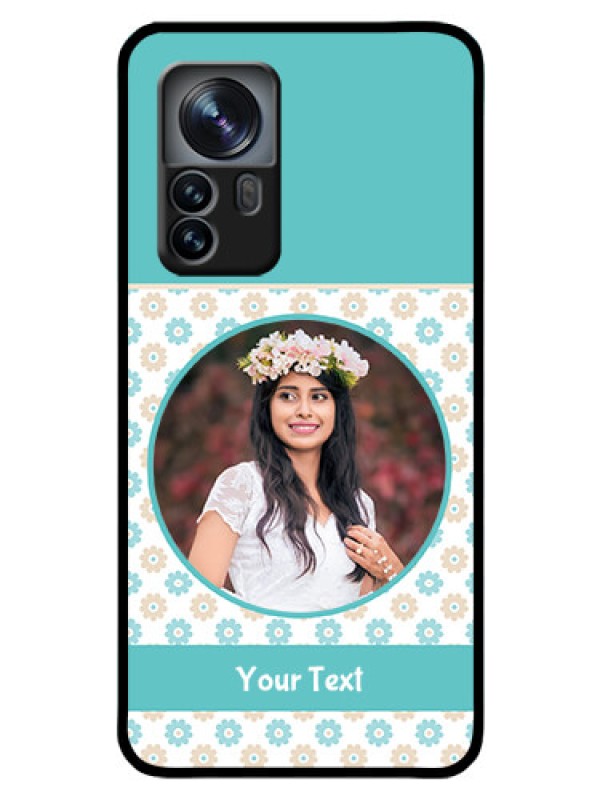 Custom Xiaomi 12 Pro 5G Custom Glass Mobile Case - Beautiful Flowers Design