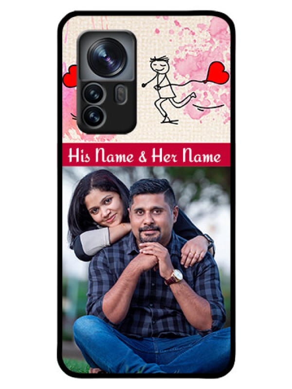 Custom Xiaomi 12 Pro 5G Photo Printing on Glass Case - You and Me Case Design