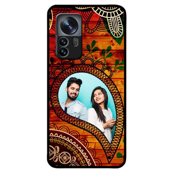 Xiaomi 12 Pro 5G Personalized Glass Phone Case - Abstract Colorful Design