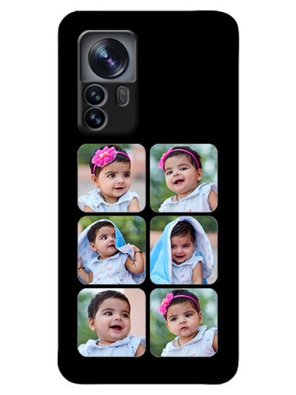 Custom Xiaomi 12 Pro 5G Photo Printing on Glass Case - Multiple Pictures Design