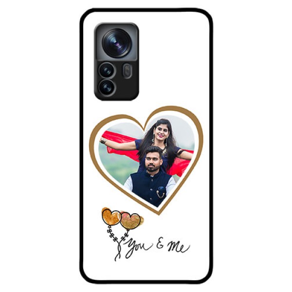 Xiaomi 12 Pro 5G Custom Glass Mobile Case - You & Me Design