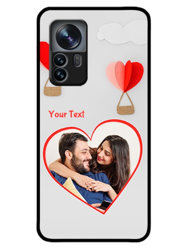 Custom Xiaomi 12 Pro 5G Custom Glass Mobile Case - Parachute Love Design