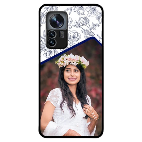 Xiaomi 12 Pro 5G Personalized Glass Phone Case - Premium Floral Design