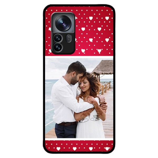 Xiaomi 12 Pro 5G Photo Printing on Glass Case - Hearts Mobile Case Design Xiaomi 12 Pro 5G Photo Printing on Glass Case - Hearts Mobile Case Design