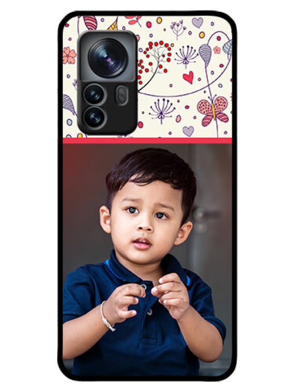 Custom Xiaomi 12 Pro 5G Custom Glass Mobile Case - Premium Floral Design