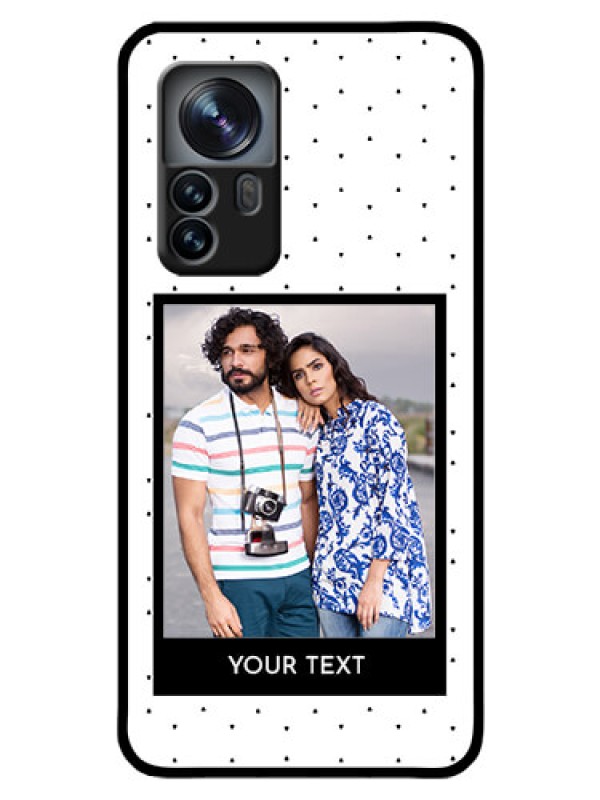 Custom Xiaomi 12 Pro 5G Photo Printing on Glass Case - Premium Design