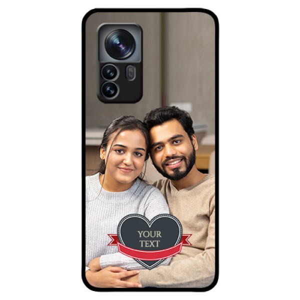 Xiaomi 12 Pro 5G Custom Glass Phone Case - Just Married Couple Design Xiaomi 12 Pro 5G Custom Glass Phone Case - Just Married Couple Design
