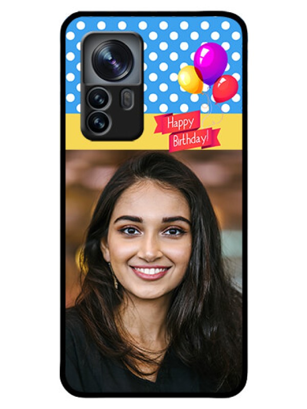 Custom Xiaomi 12 Pro 5G Custom Glass Mobile Case - Happy Birthday Design