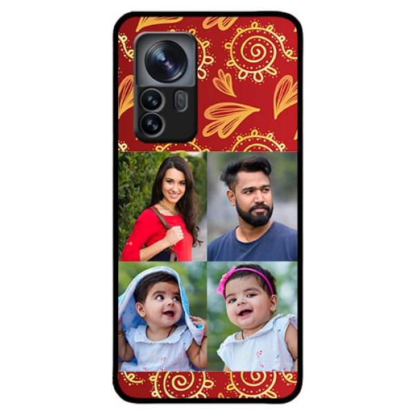 Xiaomi 12 Pro 5G Photo Printing on Glass Case - 4 Image Traditional Design Xiaomi 12 Pro 5G Photo Printing on Glass Case - 4 Image Traditional Design