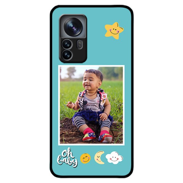 Xiaomi 12 Pro 5G Personalized Glass Phone Case - Smiley Kids Stars Design Xiaomi 12 Pro 5G Personalized Glass Phone Case - Smiley Kids Stars Design