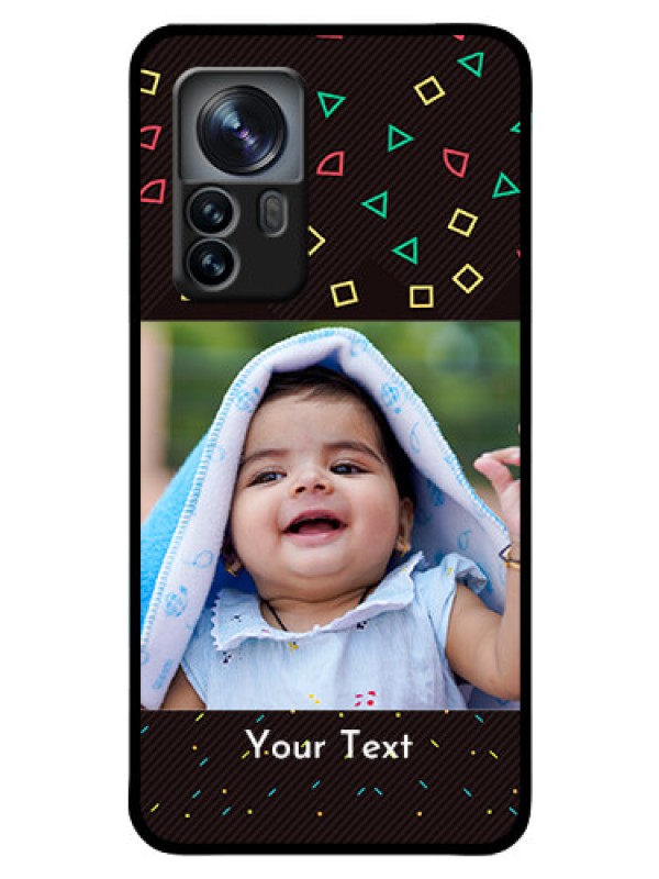 Custom Xiaomi 12 Pro 5G Custom Glass Phone Case - with confetti birthday design