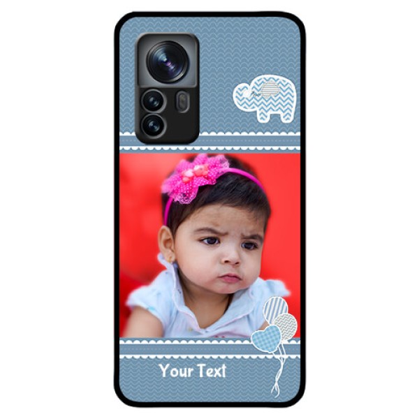 Xiaomi 12 Pro 5G Photo Printing on Glass Case - with Kids Pattern Design