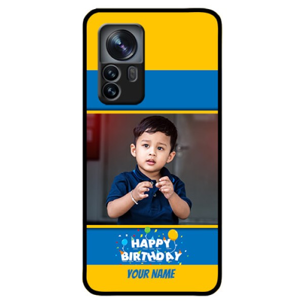 Xiaomi 12 Pro 5G Custom Glass Mobile Case - Birthday Wishes Design