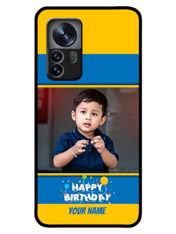 Custom Xiaomi 12 Pro 5G Custom Glass Mobile Case - Birthday Wishes Design