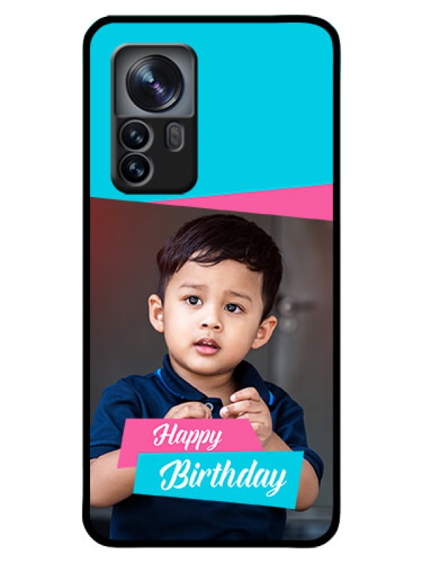 Custom Xiaomi 12 Pro 5G Personalized Glass Phone Case - Image Holder with 2 Color Design