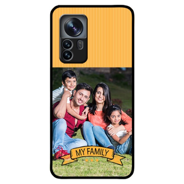 Xiaomi 12 Pro 5G Custom Glass Phone Case - My Family Design