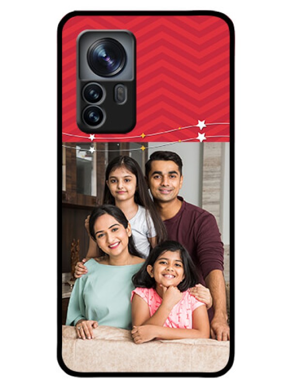 Custom Xiaomi 12 Pro 5G Personalized Glass Phone Case - Happy Family Design