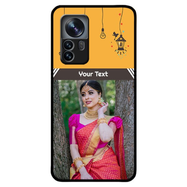 Xiaomi 12 Pro 5G Custom Glass Mobile Case - with Family Picture and Icons Xiaomi 12 Pro 5G Custom Glass Mobile Case - with Family Picture and Icons