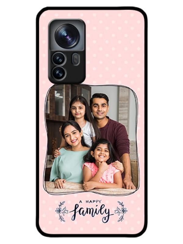 Custom Xiaomi 12 Pro 5G Custom Glass Phone Case - Family with Dots Design