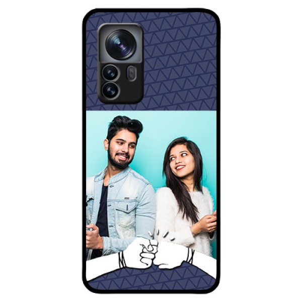 Xiaomi 12 Pro 5G Photo Printing on Glass Case - with Best Friends Design