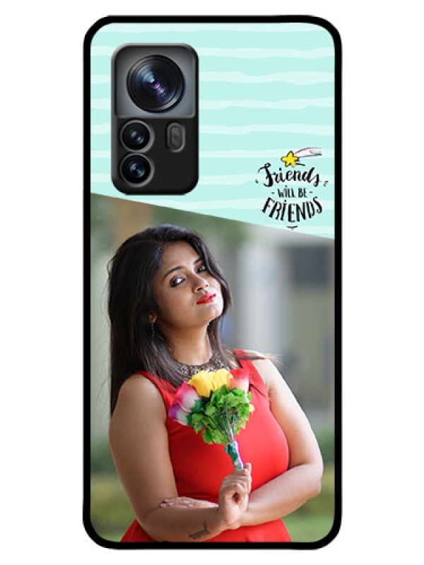 Custom Xiaomi 12 Pro 5G Custom Glass Phone Case - Friends Picture Icon Design