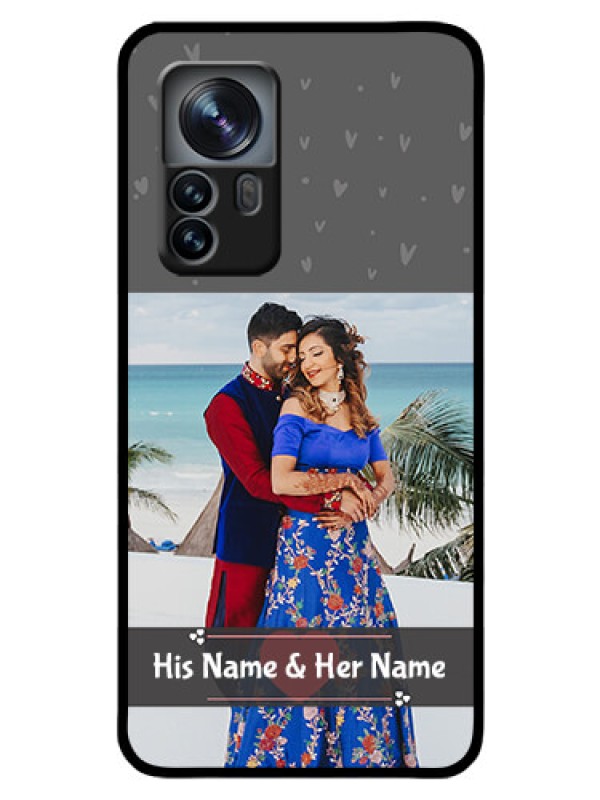 Custom Xiaomi 12 Pro 5G Custom Glass Mobile Case - Buy Love Design with Photo Online