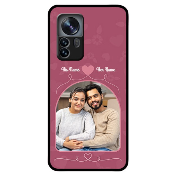 Xiaomi 12 Pro 5G Photo Printing on Glass Case - Love Floral Design