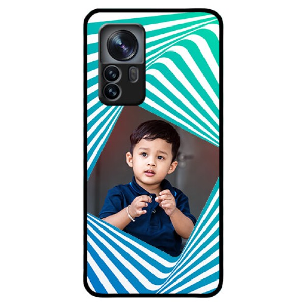Xiaomi 12 Pro 5G Personalized Glass Phone Case - Abstract Spiral Design Xiaomi 12 Pro 5G Personalized Glass Phone Case - Abstract Spiral Design