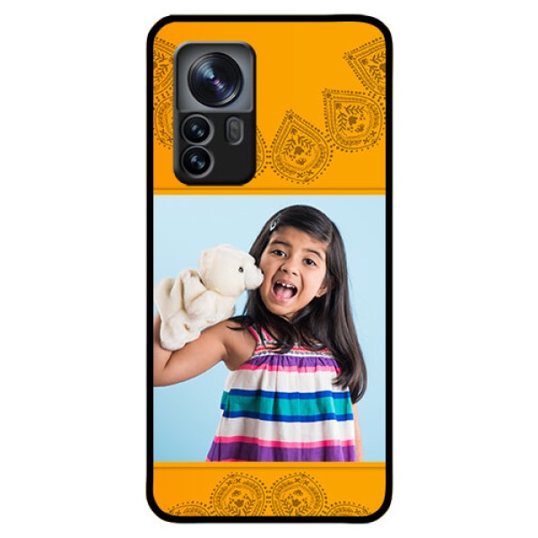 Xiaomi 12 Pro 5G Personalized Glass Phone Case - Photo Wedding Design