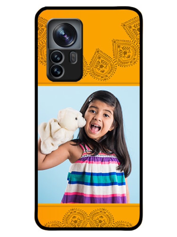 Custom Xiaomi 12 Pro 5G Personalized Glass Phone Case - Photo Wedding Design